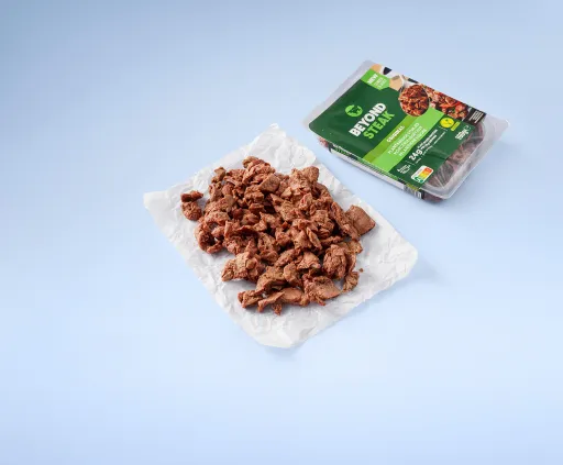 Plantaardige biefstukpuntjes