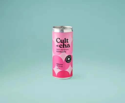 Kombucha hibiscus & limoen