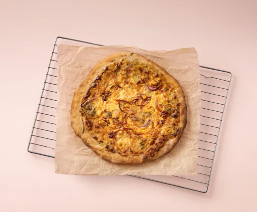 Zuurdesempizza kaas & ui
