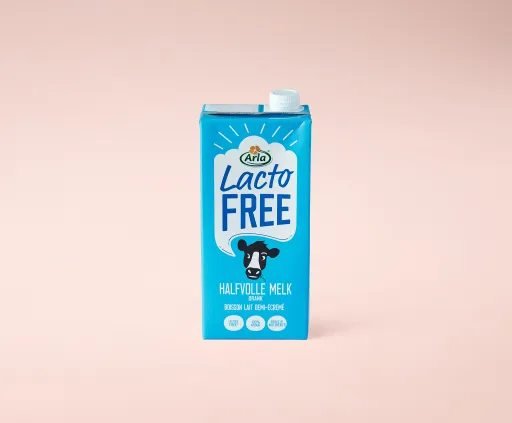 Halfvolle melk lactosevrij houdbaar