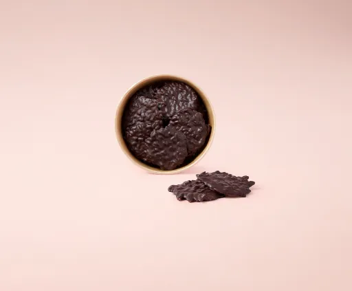 Mini-havercrackers chocolade