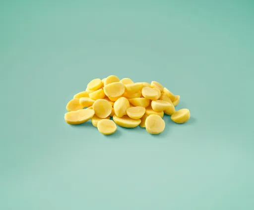 Kruimige aardappels geschild