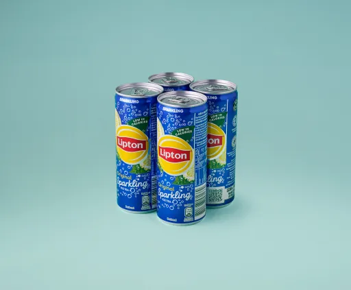 Sparkling ice tea blikjes 4-pack