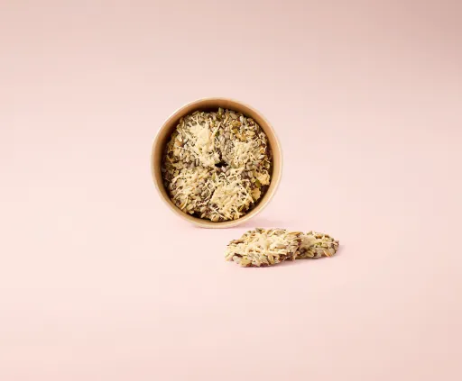 Mini-havercrackers met kaas
