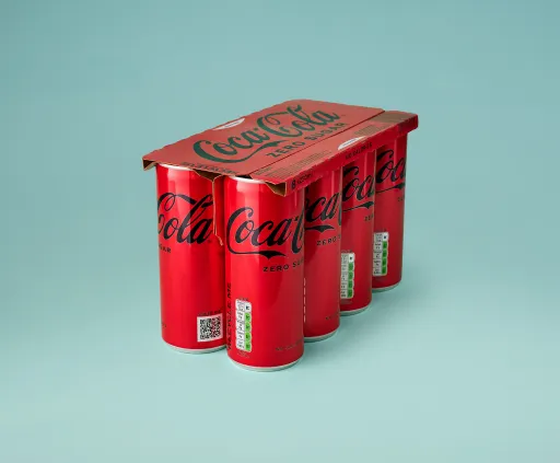 Cola zero blikjes 8-pack