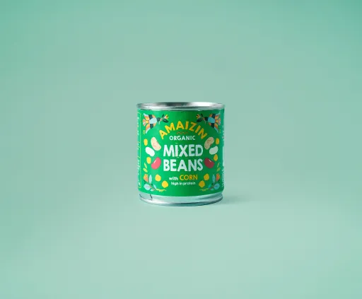 Bonenmix met maïs